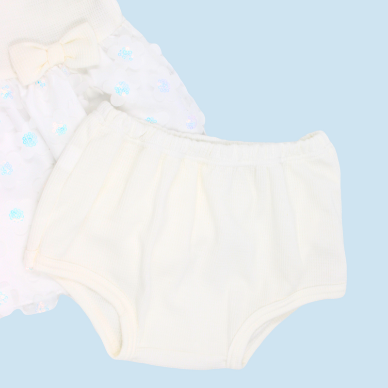 VESTIDO FLORES 2065 CRECIENDO BABY