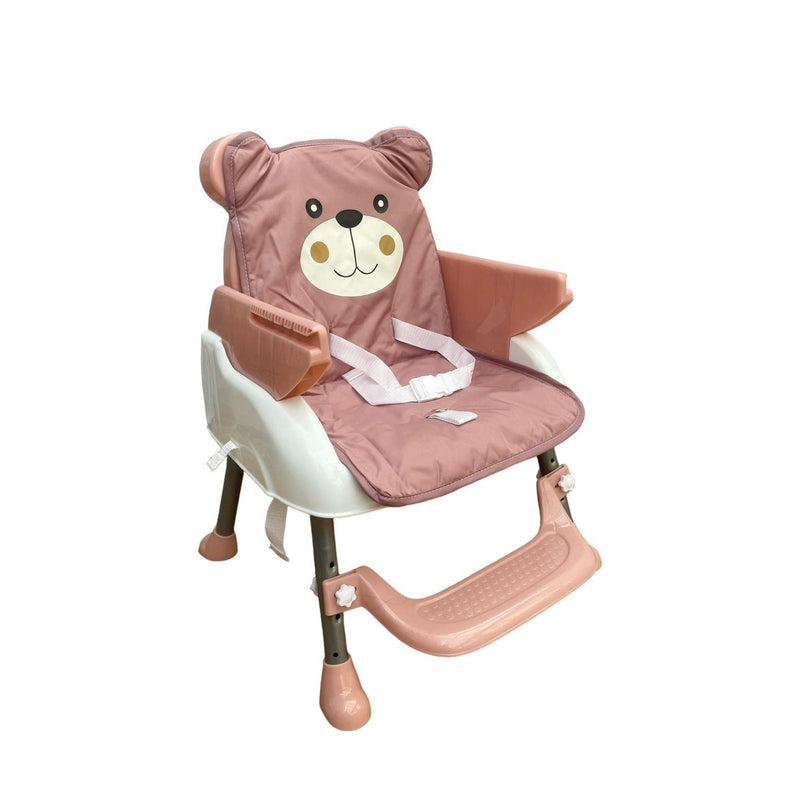 SILLA COMEDOR MLU-PINK (SILLA COMEDOR ALTA, BAJA Y BOOSTER) BEBESITOS