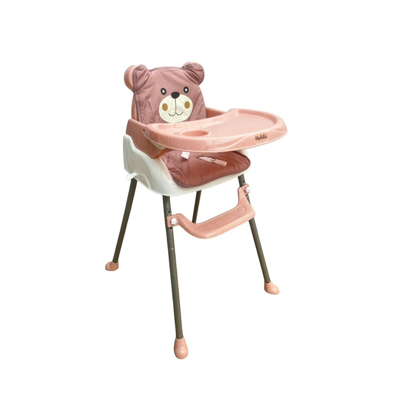 SILLA COMEDOR MLU-PINK (SILLA COMEDOR ALTA, BAJA Y BOOSTER) BEBESITOS