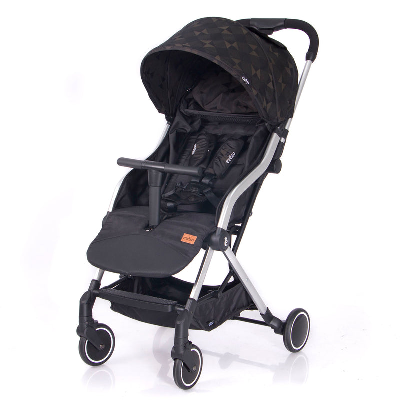 Coche Paseo Aventir Ev1010-1 Evezo Negro