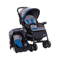 Coche Travel System Braviar Eb1092 Ebaby Azul