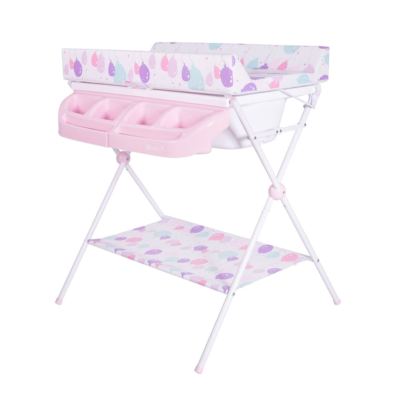 Bañera Cambiador Maxi Eb830 Ebaby Rosado