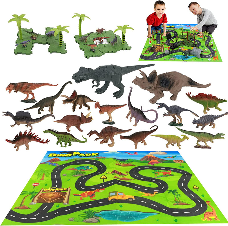 Set Pista Dinosaurio Cf2017 Oguss