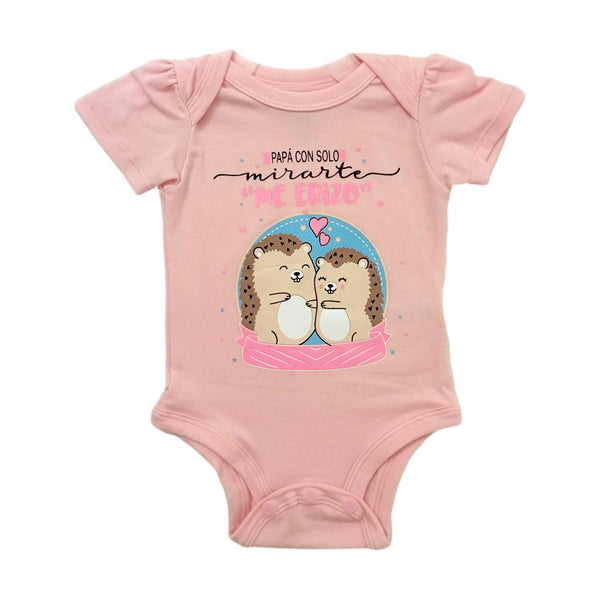 BODY PAPÁ CON MIRARTE ME ERIZO 22018 BABY DANTS