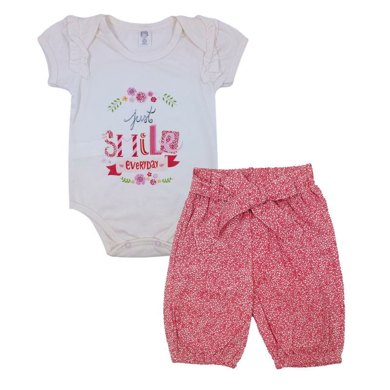 Conjunto Bebe Niña 40181 For Baby