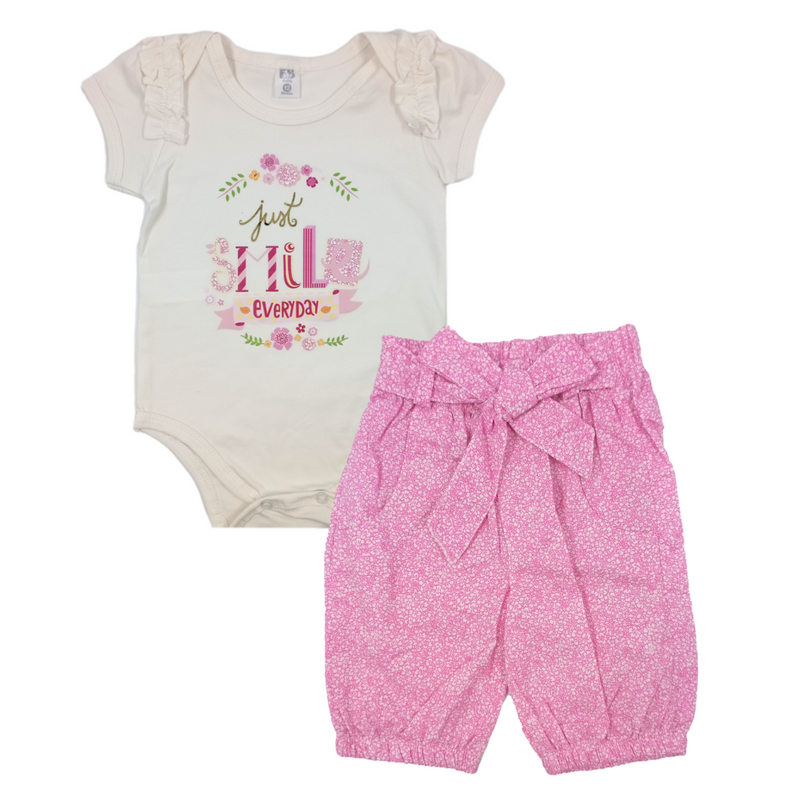 Conjunto Bebe Niña 40181 For Baby