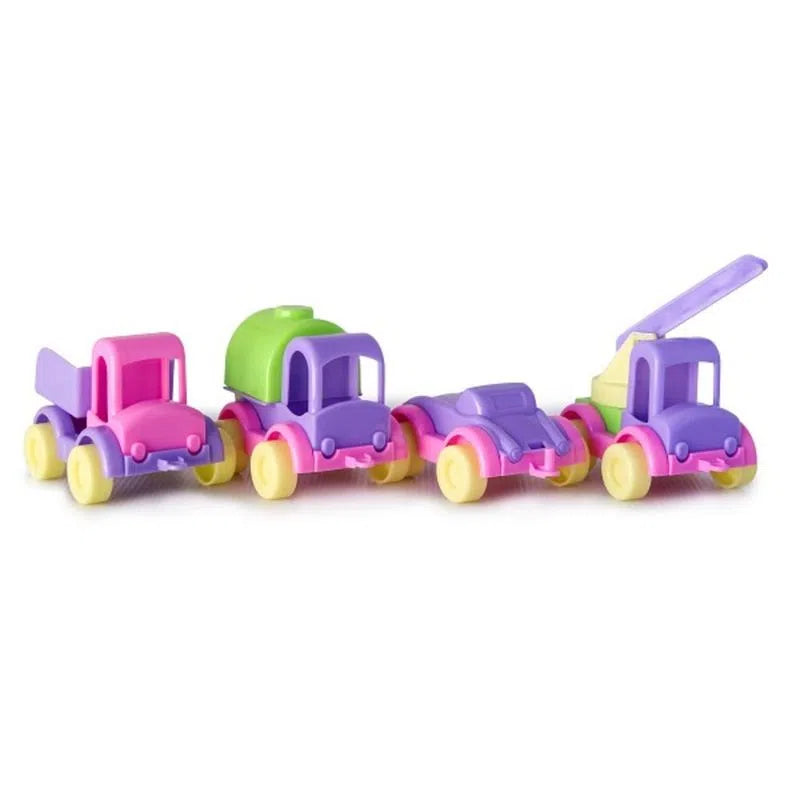 Carro Pequeños Gigantes X4 Niña Cpf155-2 Boy Toys