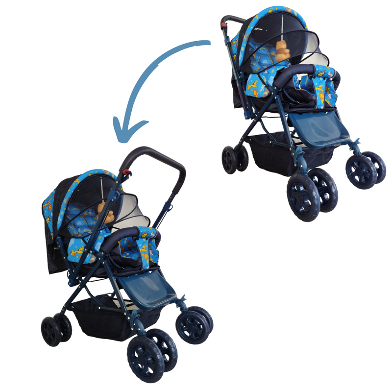 Coche Reversible 8008-3 Baby Kays Safari