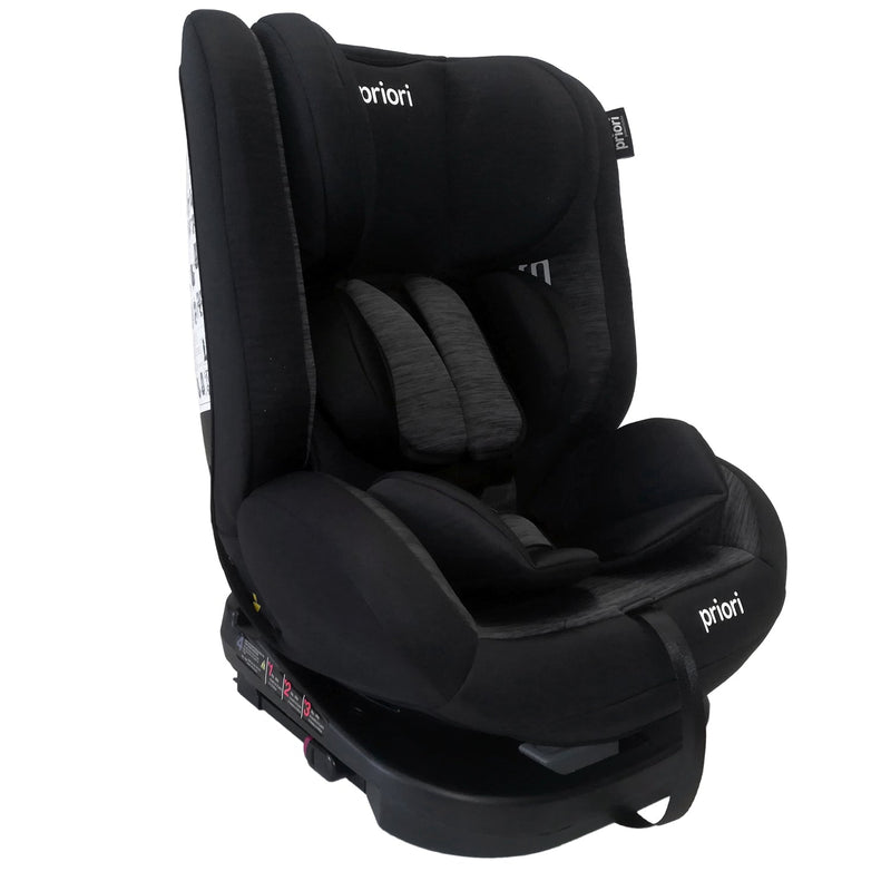 SILLA PARA CARRO FIRST 360 PRIORI BLACK