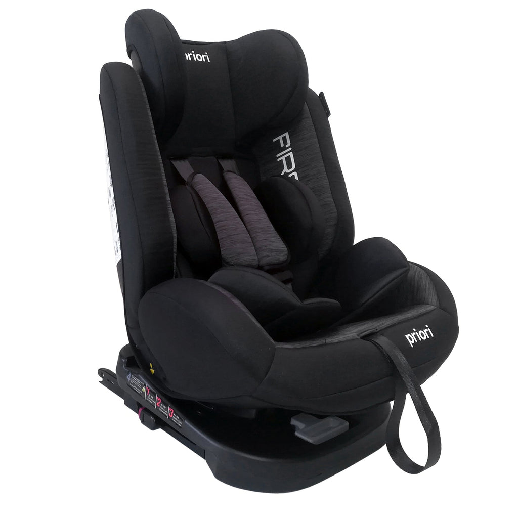 Silla seguridad para coche CRONO negro 360º Grupos 0/1/2/3 INTERBABY