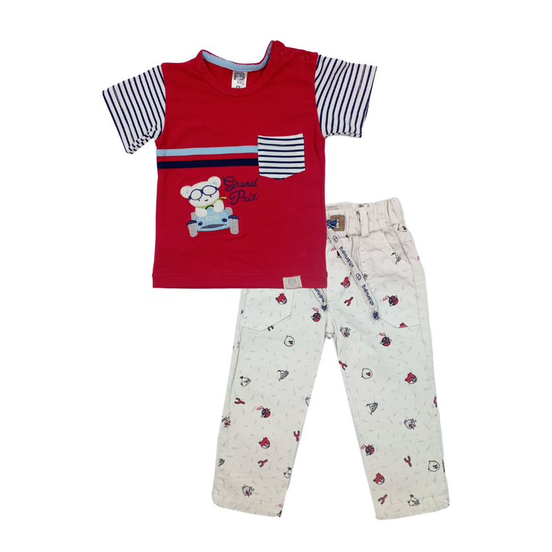 CONJUNTO BEBE NIÑO 10325 FOR BABY