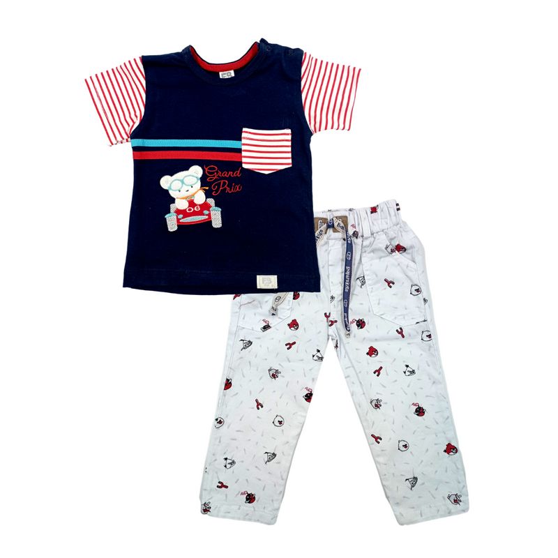 CONJUNTO BEBE NIÑO 10325 FOR BABY