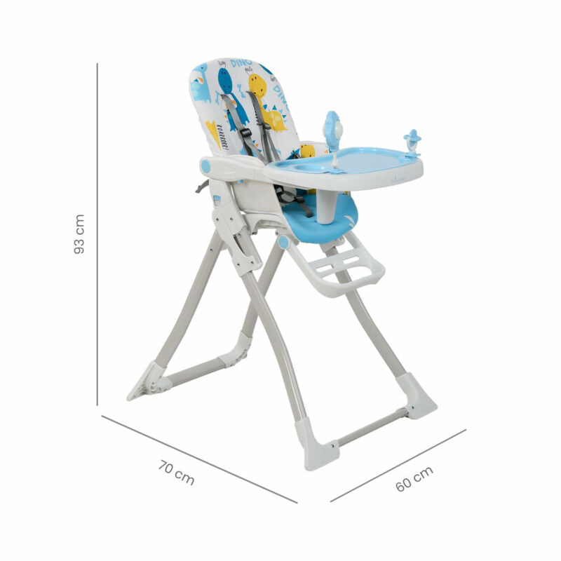 SILLA COMEDOR MONACO PREMIUM BABY AZUL