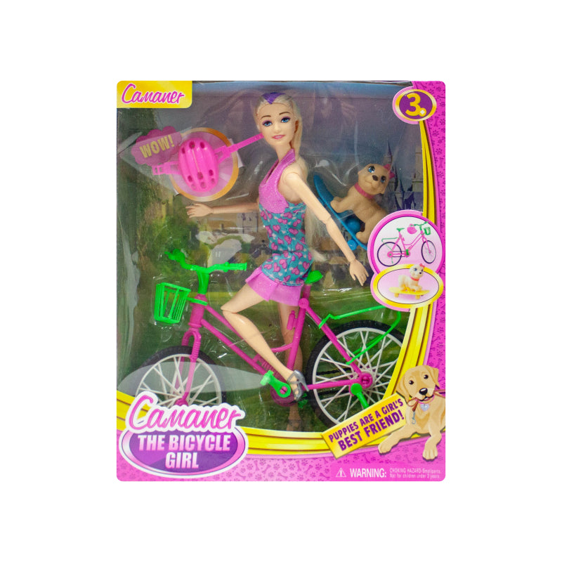 MUÑECA BICICLETA GDE 8213 MM