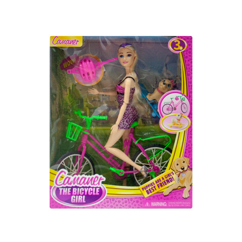 MUÑECA BICICLETA GDE 8213 MM