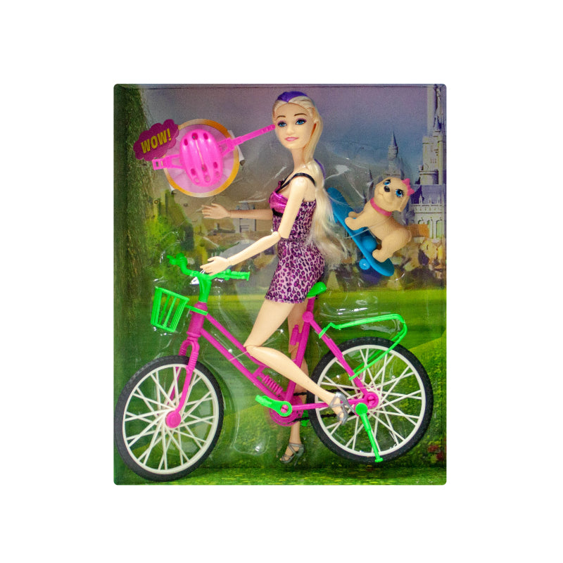 MUÑECA BICICLETA GDE 8213 MM