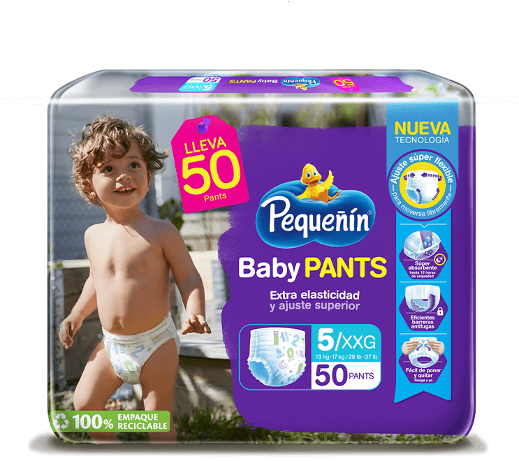 Pañal baby pants Et5 x50  94015 PEQUEÑIN